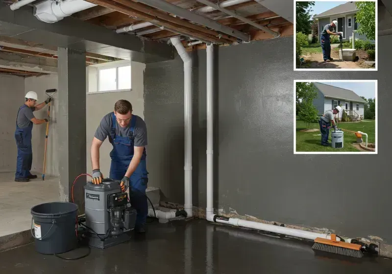 Basement Waterproofing and Flood Prevention process in Goodyear, AZ